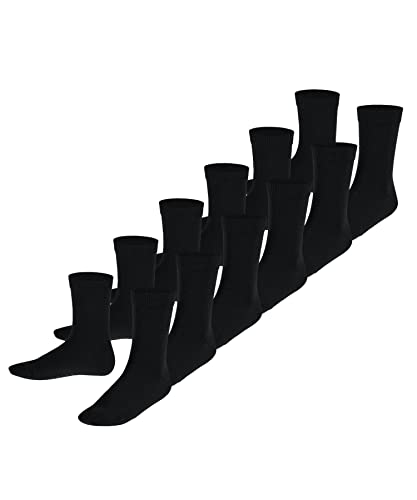 FALKE Uniseks - dzieci Skarpety Happy 6-Pack K SO Bawełna jednokolorowe 6 Pak, Wielokolorowy (Sortiment 0010), 39-42 (13-16 lata)