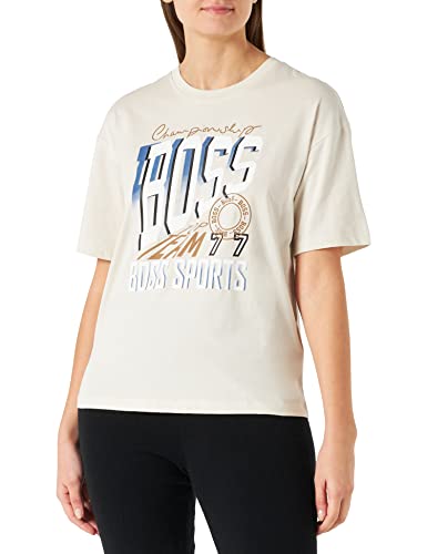 BOSS Damska koszulka sportowa C_evarsy_Open White118, XL