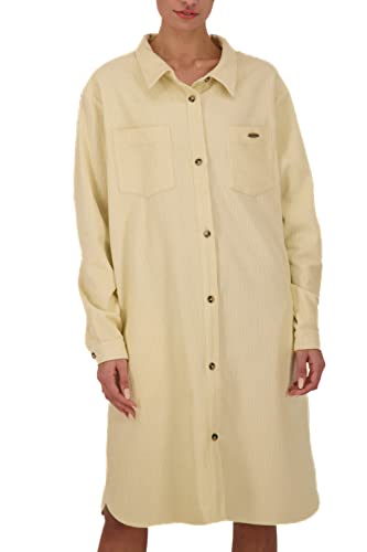 Alife and Kickin LibertaAK K Blouse damska bluzka bluzka z długim rękawem XS-XXL, kremowa, L, kremowy, L