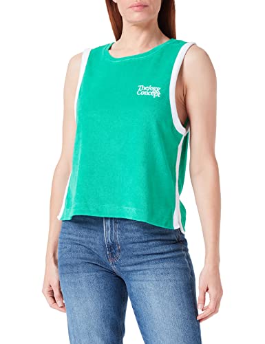 THEJOGGCONCEPT Damska koszulka na ramiączkach JCTIANA Tanktop/Cami Shirt, 165938/miętowa, XL, 165938/miętowy, XL