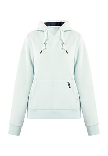 boundry Damska bluza z kapturem 34613747-BO02, niebieska-miętowa 280, S, Niebieska mięta - 280, S