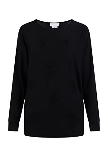 ALARY Damski sweter z dzianiny 10424933-AL01, czarny, XS/S, czarny, XS-S