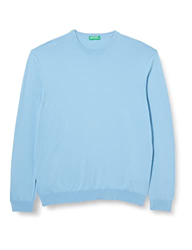 United Colors of Benetton sweter męski, Błękitny 29j, XXL
