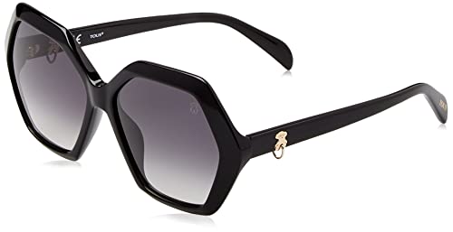 TOUS Okulary damskie, Shiny Black, 57