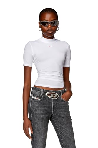 Diesel T-mokky-microdiv Tank Top Koszulka damska, Jasny biały, M