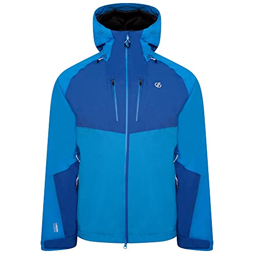 Dare2b męska kurtka z efektem szybkiego wciągania, Teton Blue/Orion Grey/Snorkel Blue, XXXL