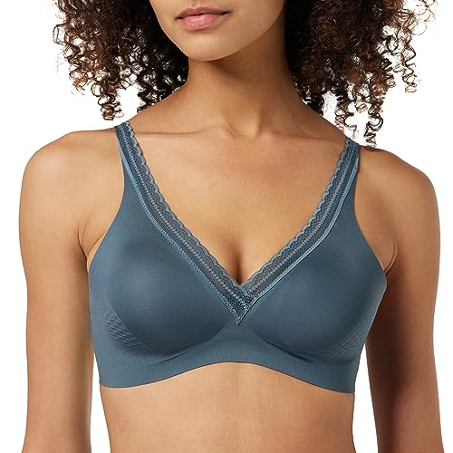 Sloggi Damska koszulka Body Adapt Twist Bra wyściełany biustonosz, Nightfall, L Plus, Nightfall, L-XL