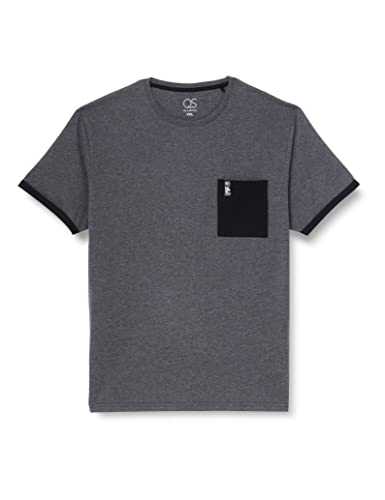 Q/S by s.Oliver T-shirt męski, Czarny 99w0, L