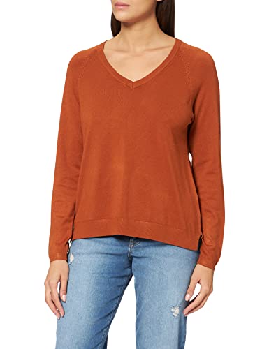 Peppercorn Damski sweter Tana z dekoltem w serek, 5351 Glazed Gin, XL