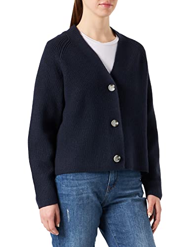 TOM TAILOR Denim Damski Basic Kardigan 1030000, 10668 - Sky Captain Blue, L