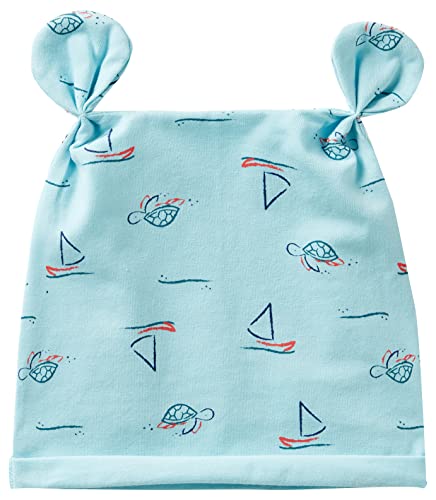 United Colors of Benetton Czapka (Paczka 2) Baby, Niebieski 906, 62