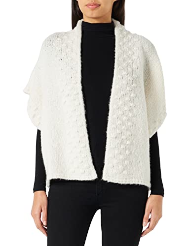 Sisley Kurtka damska S/L Cardigan 107KM600Z, biała 600, S