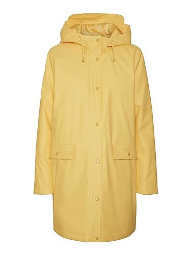 VERO MODA VMASTA Quilt Coat BOOS płaszcz przeciwdeszczowy, Golden Cream, S, Golden Cream, S