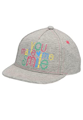 Sterntaler Cap Smile Czapka baseballowa, Silber, 45 Dziewczyna, Silber