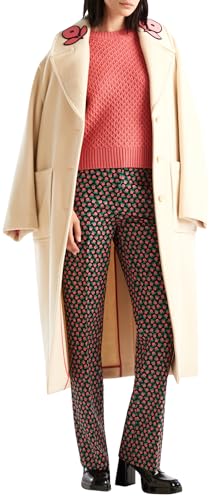 United Colors of Benetton Sweter damski, Różowy Łosoś 11f, M