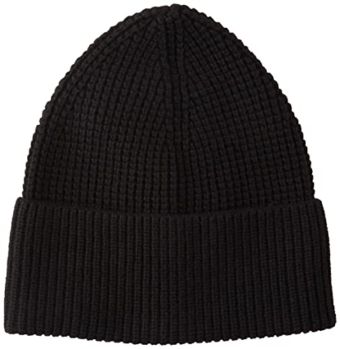 United Colors of Benetton Męska czapka z dzianiny 1335ua006 zestaw akcesoriów zimowych, czarna 700, 54