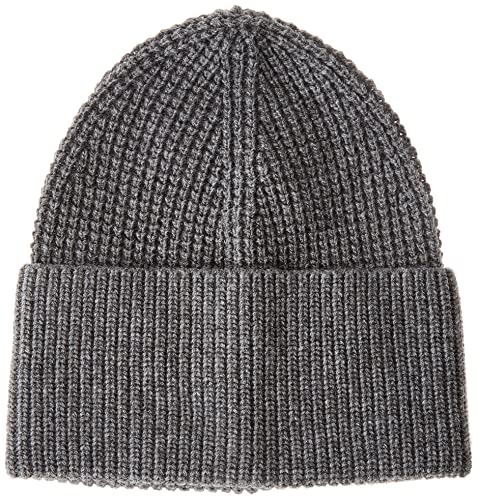United Colors of Benetton Męska czapka z dzianiny 1335ua006 zestaw akcesoriów zimowych, szara 572, S