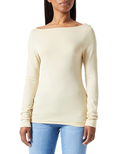 G-STAR RAW Damski top typu slim, beżowy (Postbag D22754-d266-1868), S