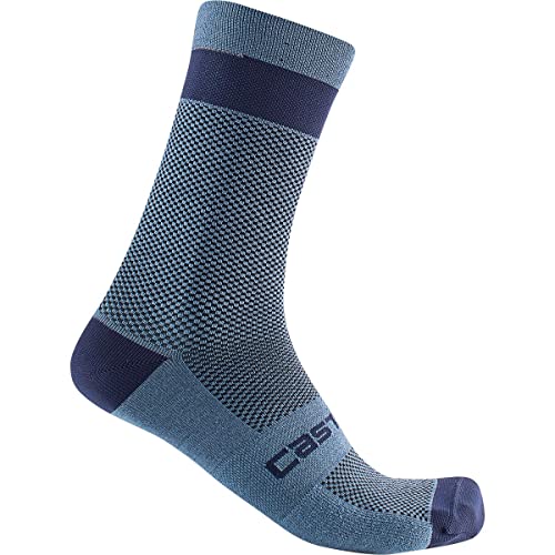 CASTELLI Skarpety Alpha 18 skarpet, kolor stalowo-niebieski, S, stalowoniebieski, S