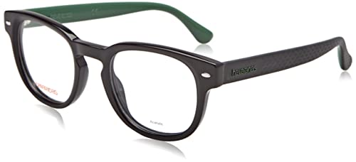 HAVAIANAS ICARAI/V okulary, Black Green, 48 Unisex Dorosły, Czarny zielony