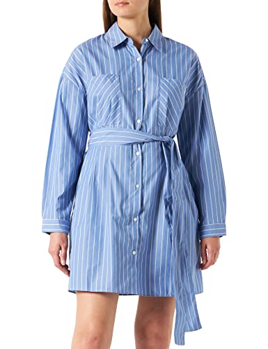 HUGO Damska sukienka kelenn, Medium Blue425, nie jest to produkt