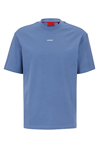 HUGO Męski T-shirt Dapolino, Open Blue479, S, Open Blue479, S