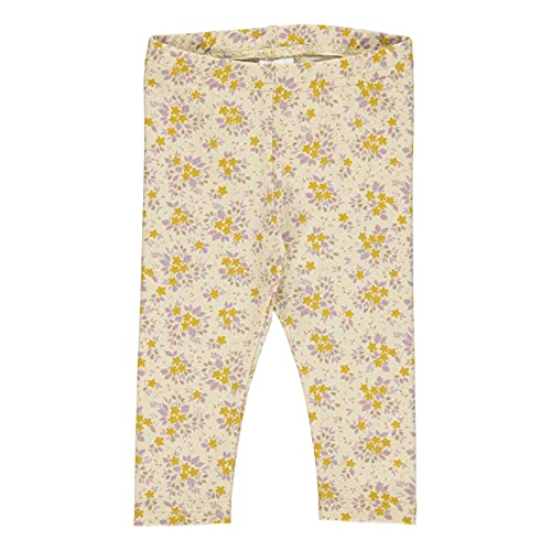 Fred's World by Green Cotton Legginsy dziewczęce Flora, Angora, 98 cm