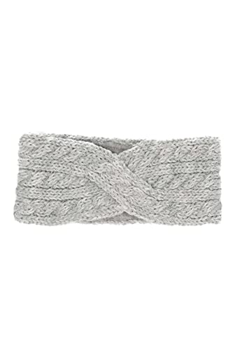 Sterntaler Strick-Stirnband, Foulard Opaska na głowę dla dziewczynek, Szary (Silver Melange 542), Talla Única (talla del fabricante: 51/53)