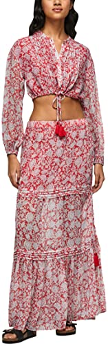Pepe Jeans Spódnica damska Brunella, Wielobarwny (Multi), XL