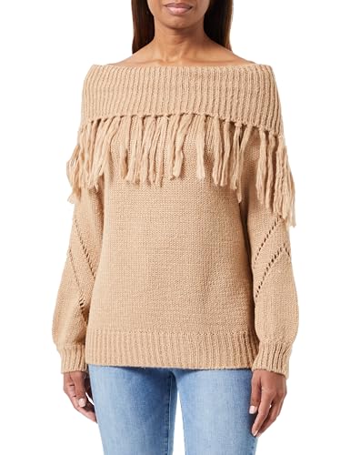 usha FESTIVAL Sweter damski, beżowy, XL-XXL
