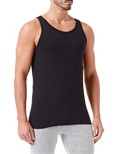 Sloggi Męska bielizna Ever Soft Tank Top, czarny, L