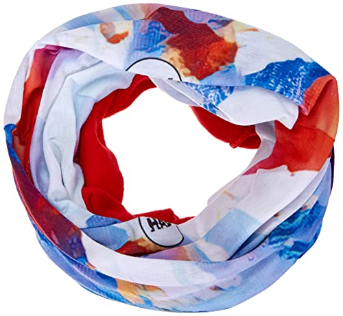 H.A.D. Originals Fleece | Made in Germany | trwała chusta funkcyjna z kołnierzem polarowym z recyklingu | szal komin | 100% włókien Powerstretch z recyklingu | 10 wariantów noszenia