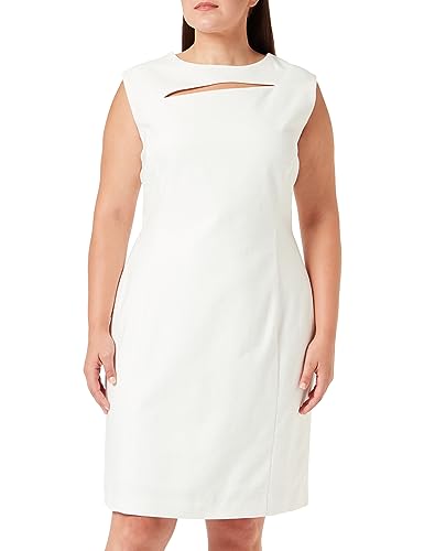 s.Oliver BLACK LABEL Damska sukienka etui, biała, 44, biały, 44