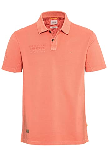 camel active Koszulka męska 409960/1P28, czerwony (Coral Red), XL, Coral Red, XL