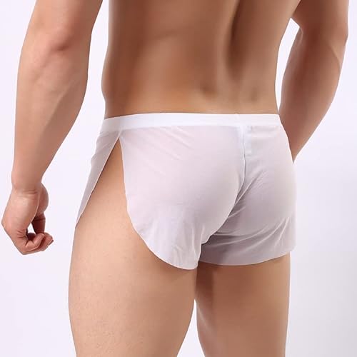 CM-Kid Męskie majtki G-Stringi, 2-Bianco, XXL, 2-bianco, XXL