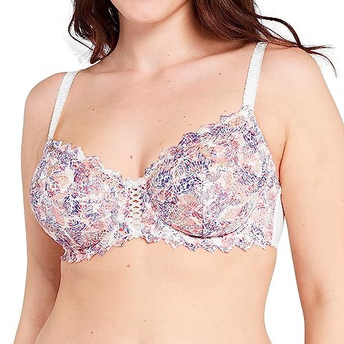 Sans complexe, Arum Klasyczny biustonosz z fiszbinami, Druk arkuszy graficznych, 85C