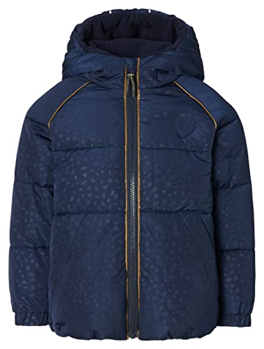 Noppies Kids Dziewczęca kurtka dziewczęca Niftrik Allover Print dziecięca kurtka zimowa, Black Iris - P554, 92 cm