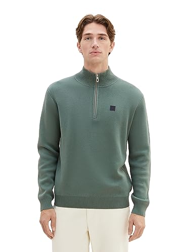 TOM TAILOR sweter męski, 19643 - Green Dust, XXL