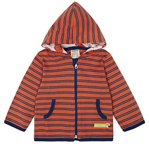 loud + proud Kurtka dziecięca uniseks z certyfikatem GOTS, Cynamon, 62-68