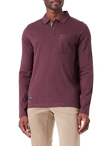 Camel Active Męska Koszula Polo 409860/8P51, Merlot, 3Xl