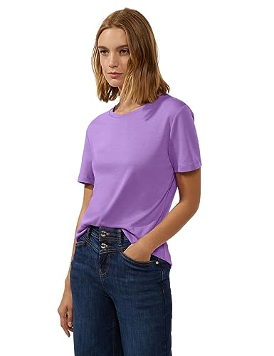 Street One Damska koszulka z krótkim rękawem Basic, Lupin Lilac, 42