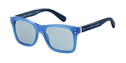 Marc Jacobs Okulary przeciwsłoneczne MJ 612/S prostokątne okulary przeciwsłoneczne 46, niebieskie