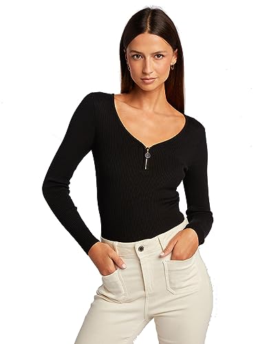 Morgan Sweter damski, czarny, XS