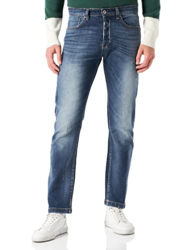 United Colors of Benetton Spodnie męskie, Niebieski denim 902, 31