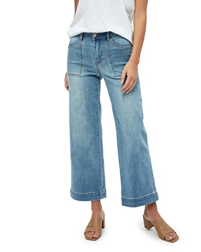 Desires Damskie spodnie jeansowe Florence, Mid Light Blue Wash, 12, Mid Light Blue Wash, 38