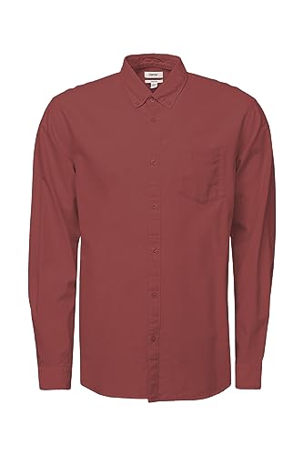 ESPRIT Męska koszula z kołnierzem button-down, 805/terakota., XS