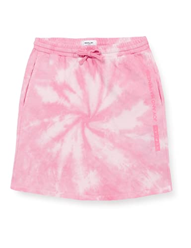 Replay Spódnica dziewczęca, 060 Tie & dye biały - różowy, 16 Lat
