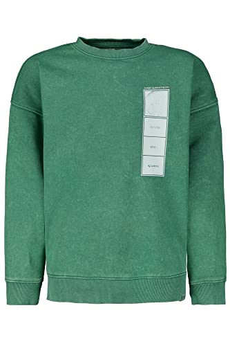 Garcia Kids Chłopięca bluza dresowa, zielony Viridian Green, 140/146
