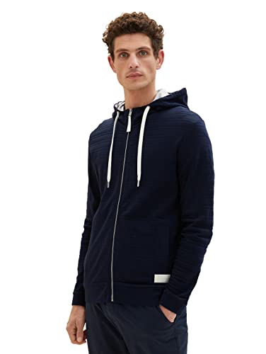 TOM TAILOR Koszulka męska 1036358 z długim rękawem, 10668-Sky Captain Blue, 3XL, 10668 - Sky Captain Blue, 3XL