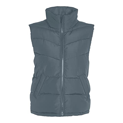 Noisy may Damska kamizelka pikowana Nmdalcon S/L Short Vest Noos, stormy pogoda, S